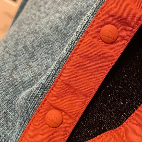 L.L. Bean 502845 Women's L.L.Bean Sweater Fleece Pullover Hoodie Size XS - Picture 6 of 9